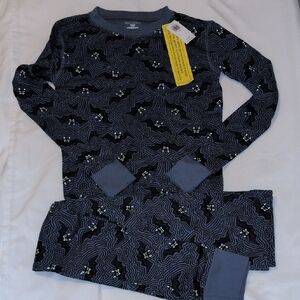 Kids Old Navy PJ's Halloween Bats 10